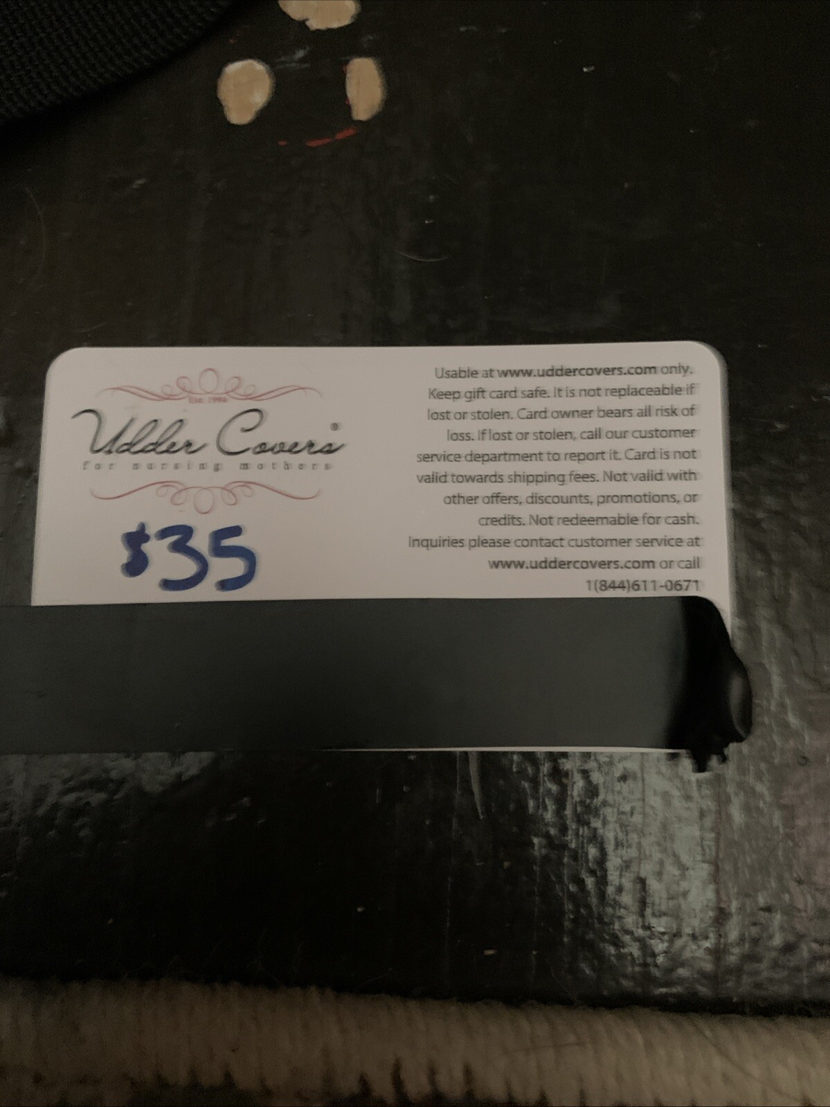$35 Udder Covers Gift Card
