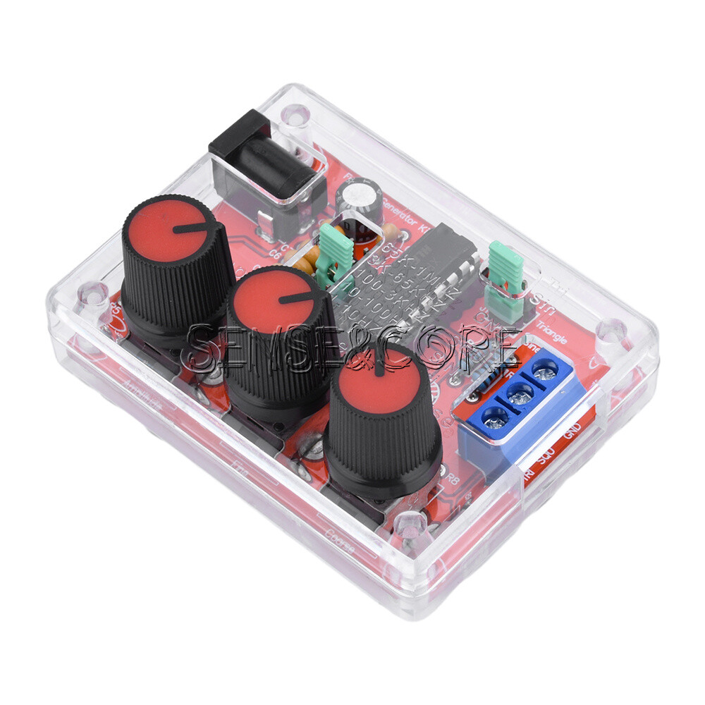 XR2206 Function Signal Generator Finished Sine Triangle Square Wave 1HZ-1MHZ-