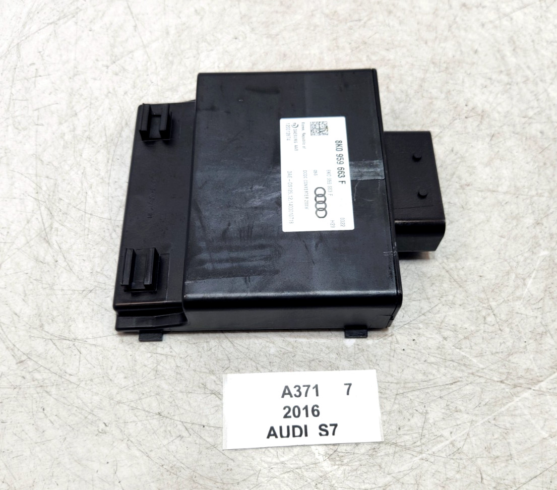 ✅ 2012-2018 OEM Audi S7 Voltage Stabilizer Power Supply Control Module