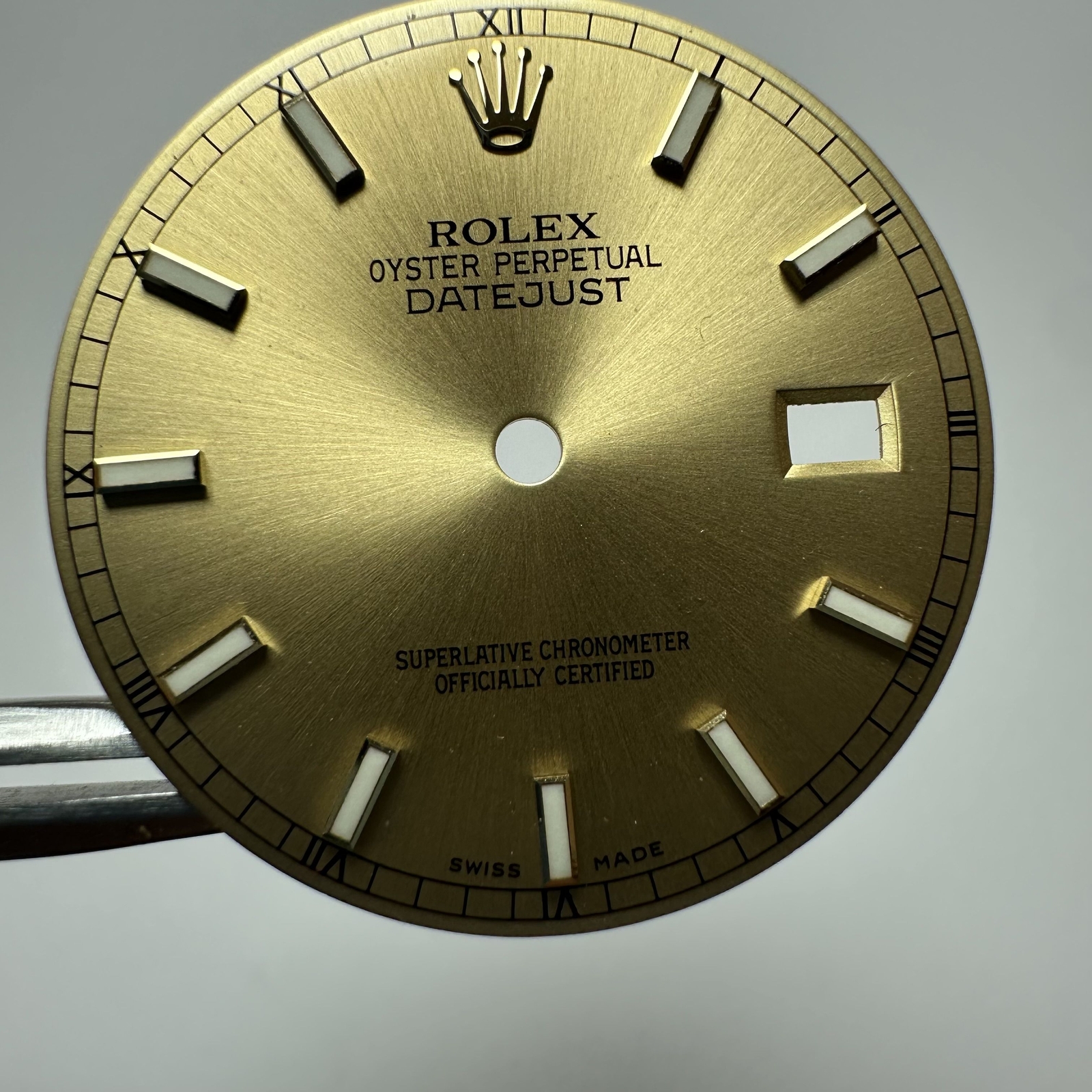 Rolex Datejust Dial Champagne Luminova 16233 116233 116238