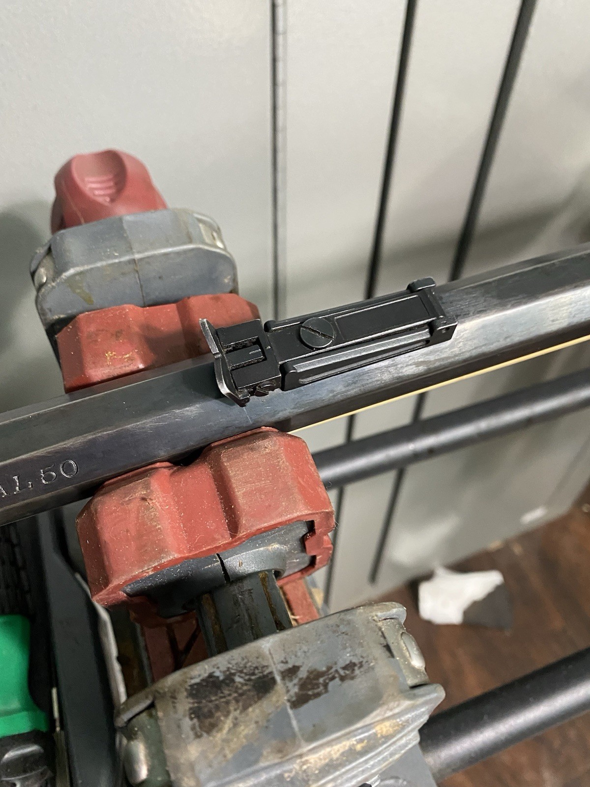 50 Caliber Thompson Center Muzzleloader with Hickory Ramrod.