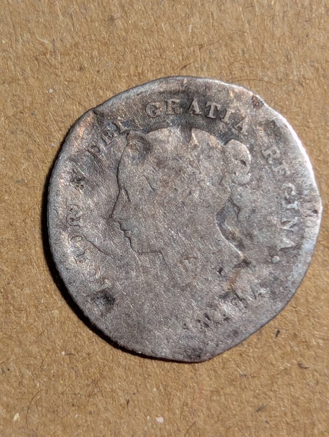 1881 H Canada 5 Cents Silver
