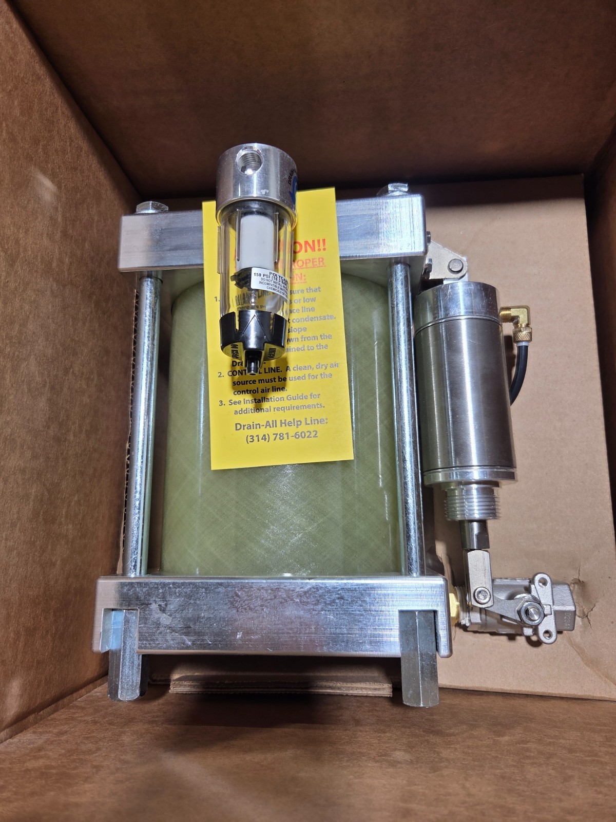 Drain All PH50-0NAAA Pressure Handler 750