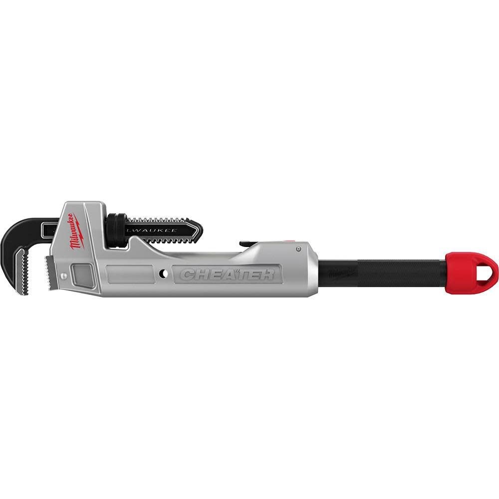 Milwaukee CHEATER Adaptable Pipe Wrench Aluminum