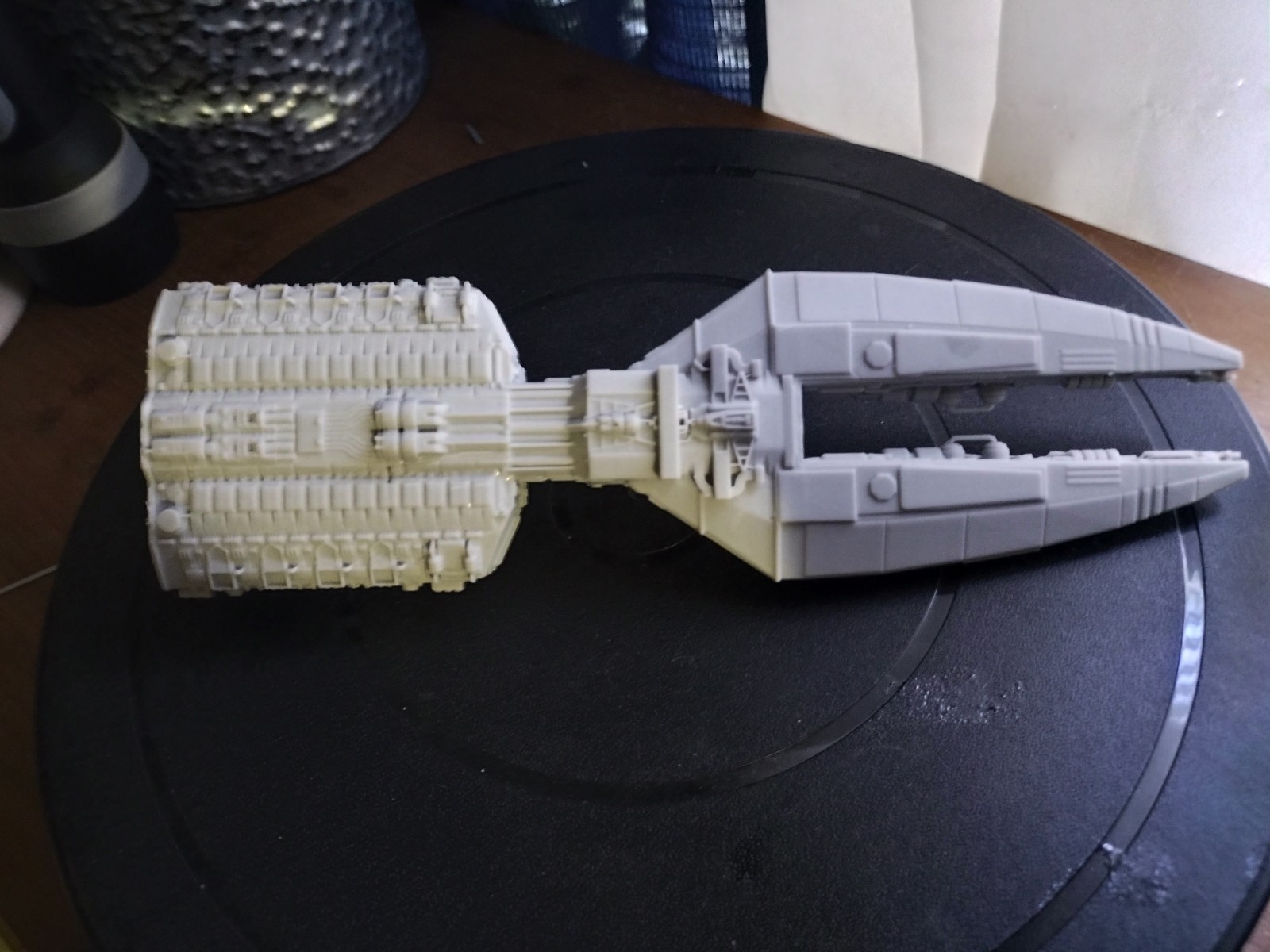 Battlestar Galactica Prototype Cruiser 3D Resin Print 8.75"