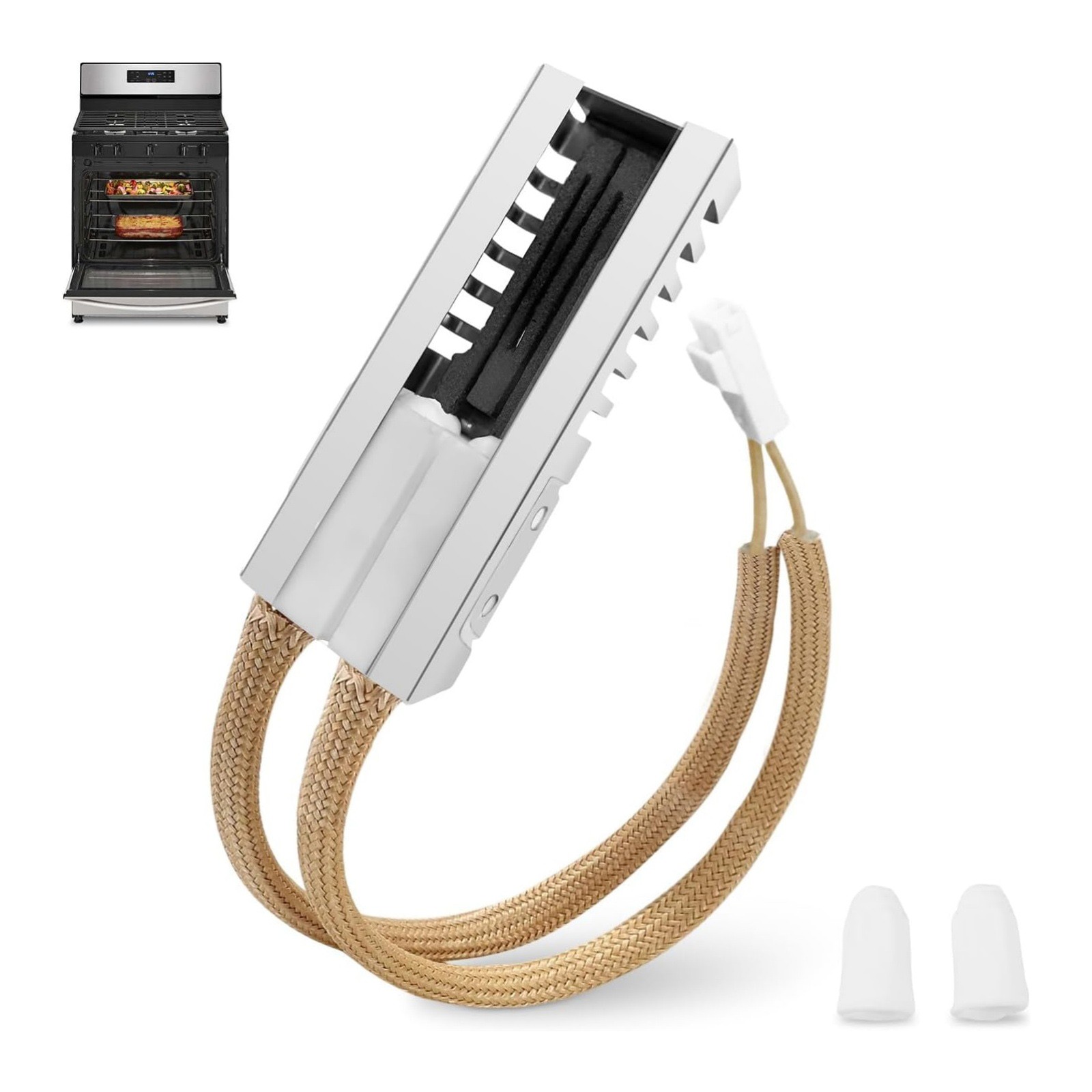 Universal Gas Range Igniter Compatible with Whirlpool W10914411 Easy Install