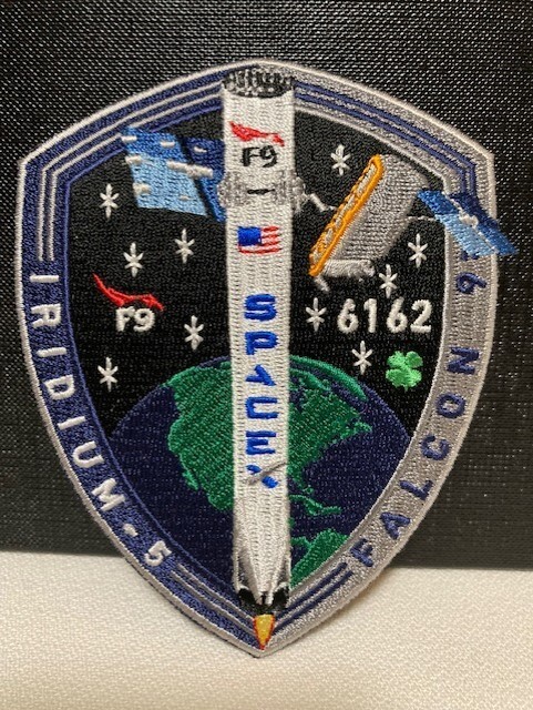 SpaceX Patch CRS-13- FALCON 9 Mission Patch for Satellite Launch Mission