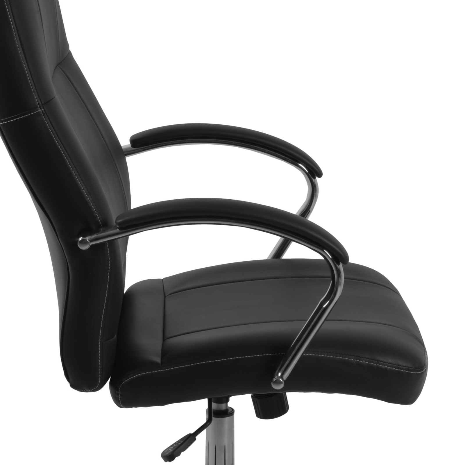 Cielo Leatherette Executive Mid-Back Office Chair – Ergonomic Conference Chai...
