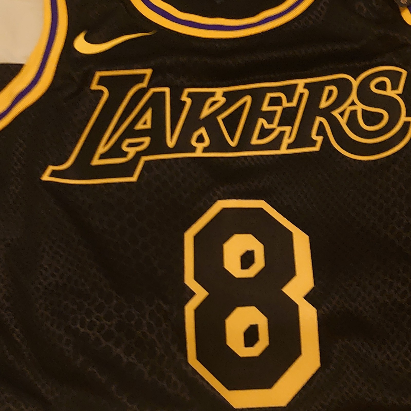 UNWORN Nike Gift Of Mamba Lakers Kobe Bryant City Edition Swingman Jersey Black