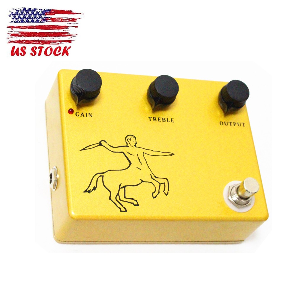 Mosky Gold Horse Amazing Clone Overdrive Boost Guitar Effect Pedal Gain Treble