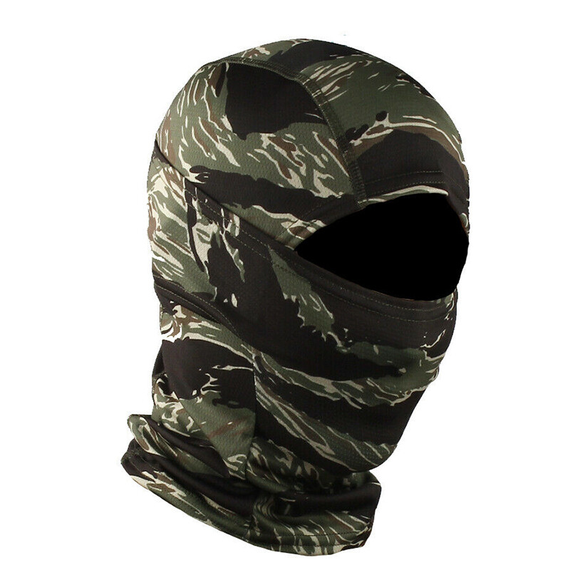 Hunting Camo Balaclava Face Mask Neck Gaiter Snoods CS Outdoor Sports Headwear