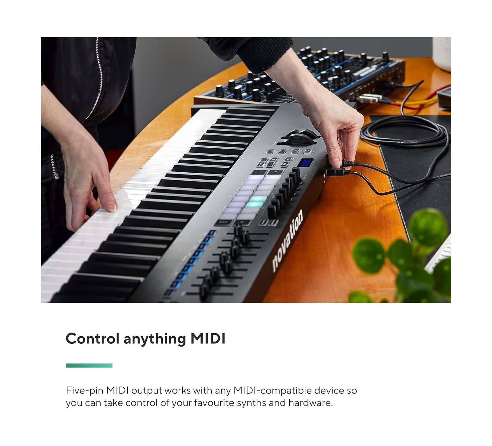 Novation Launchkey 88 [MK3] - premium 88-note MIDI keyboard for expressive mu...