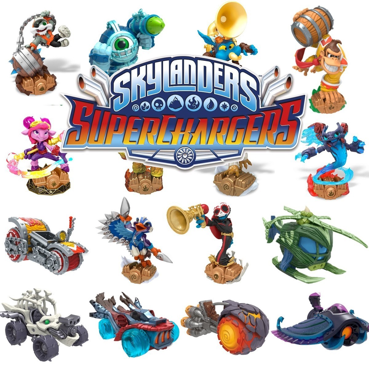 Skylanders SuperChargers FULLY LOADED SHOP FOR SALE! | BEST PRICED NFC CARDS
