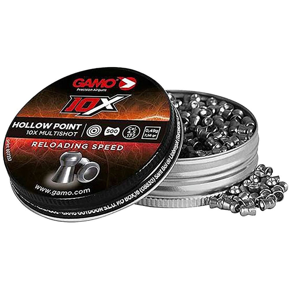 Gamo Swarm 10X 177 Pellet Hollow Point 500 Per Tin - 6322546BL54