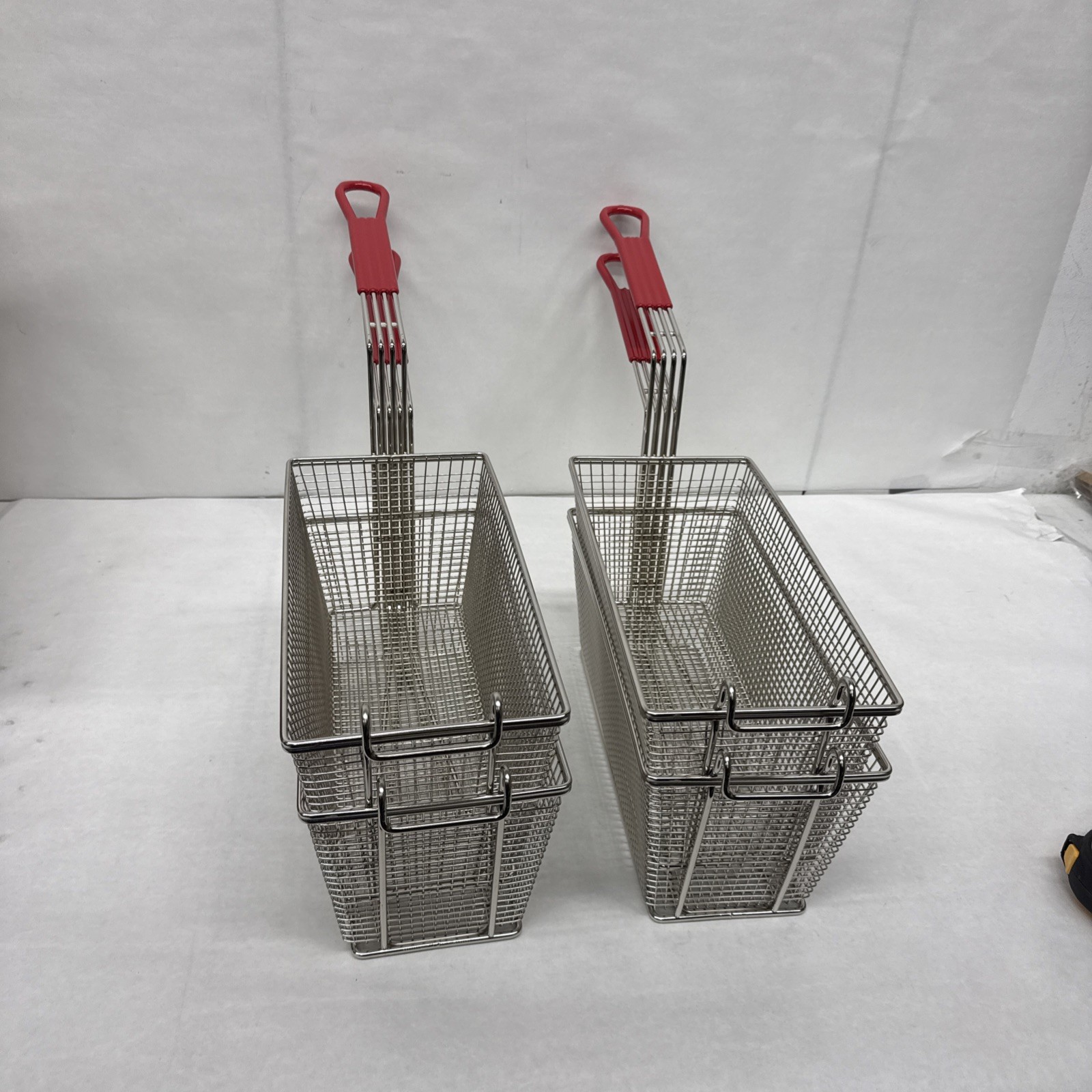 4 Frymaster Baskets  13-1/4”long 6.5” Wide 6” Deep