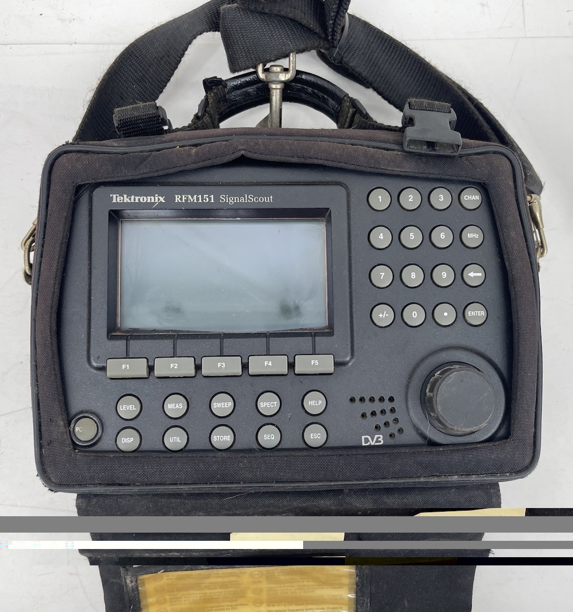 TEKTRONIX RFM151 CATV SIGNAL ANALYZER SPECTRUM ANALYZER, SIGNAL METER  AS-IS