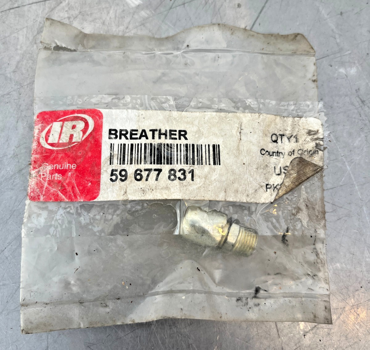 59677831  GENUINE OEM  Ingersoll Rand   BREATHER  59 677 831
