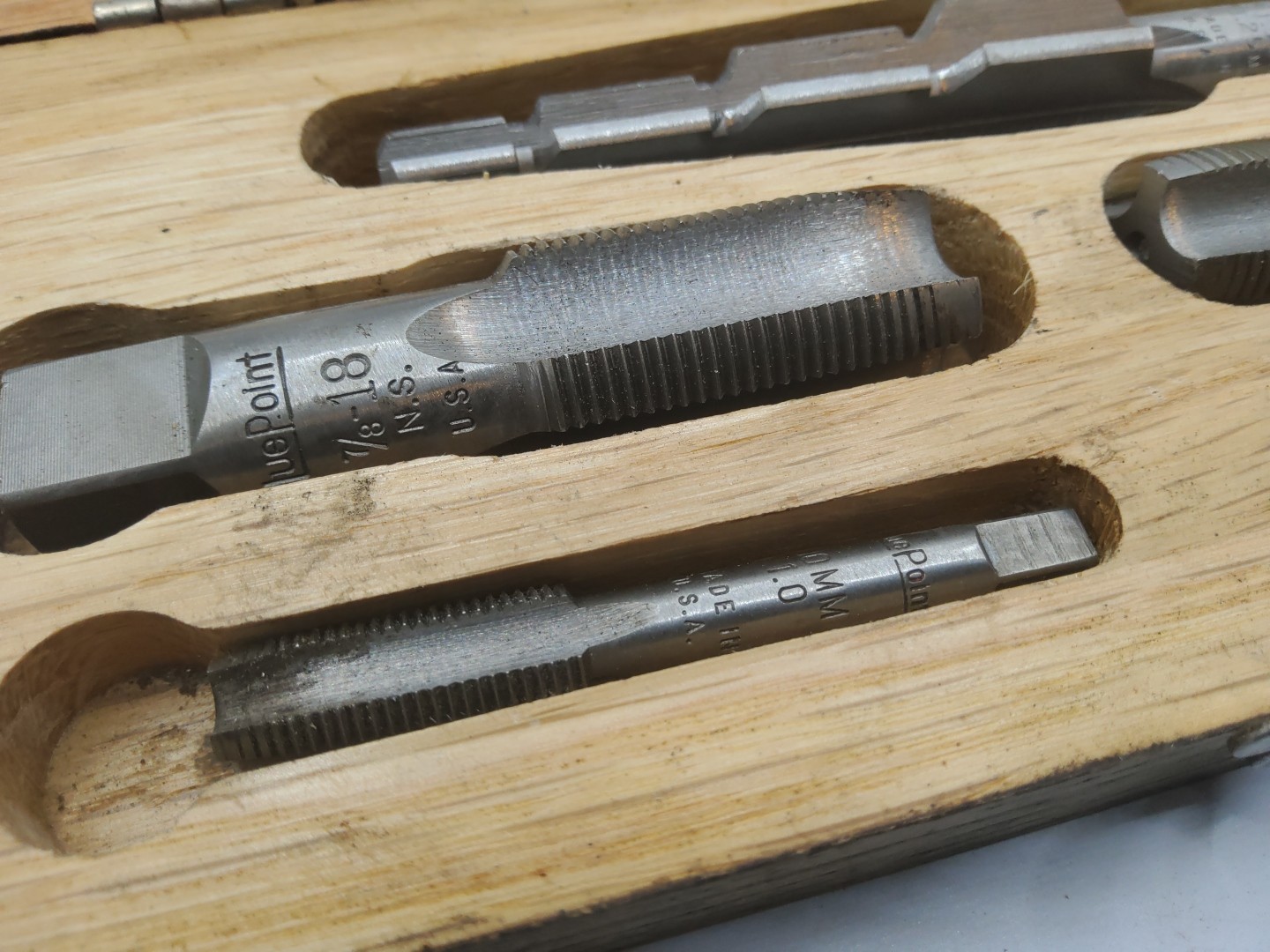 Bluepoint Spark Plug Tap And Reamer Set In Original Box
