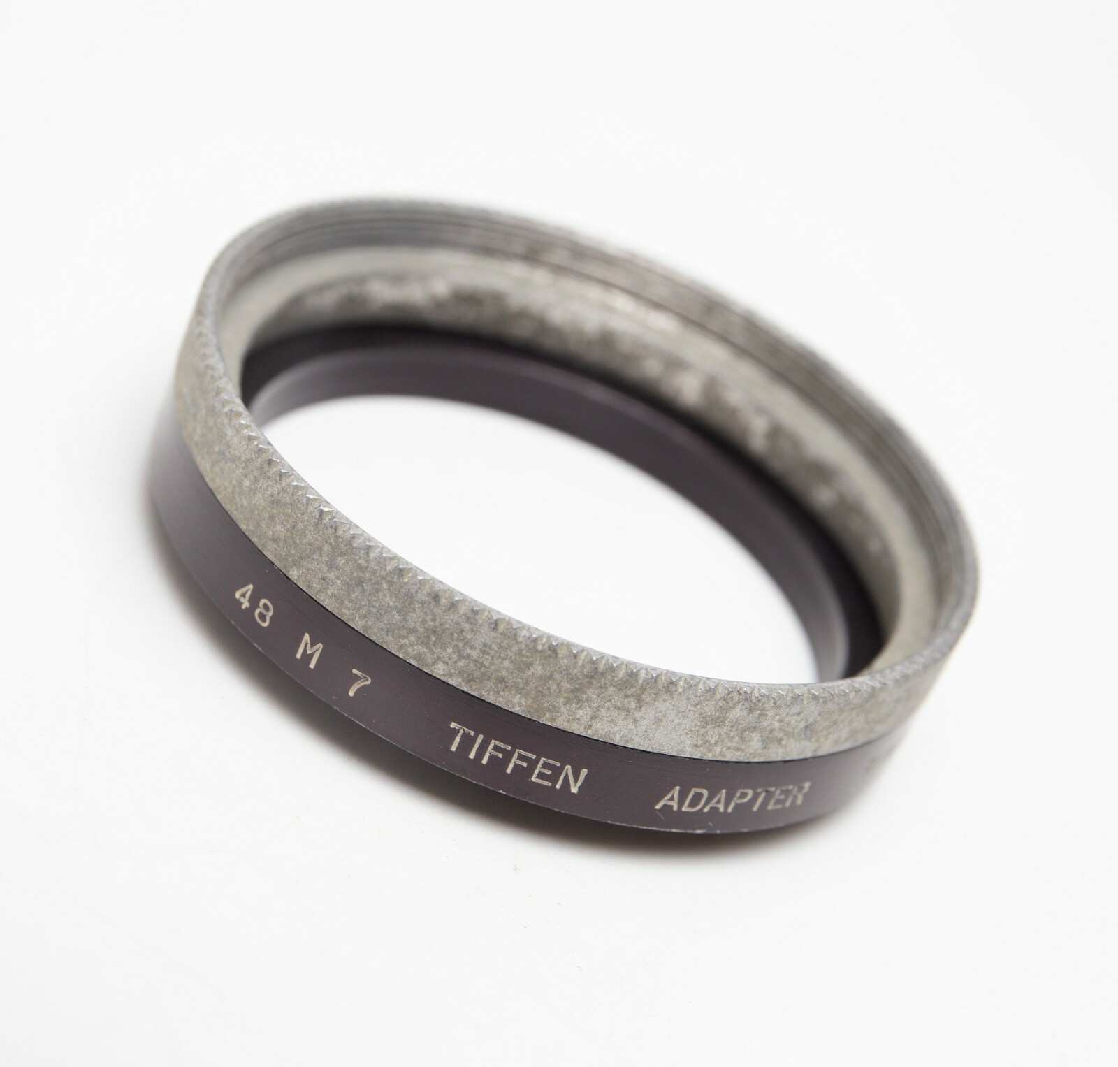 48mm Tiffen Thread Series VII (7) Adapter Filter Holder & Retaining Ring 48 M 7