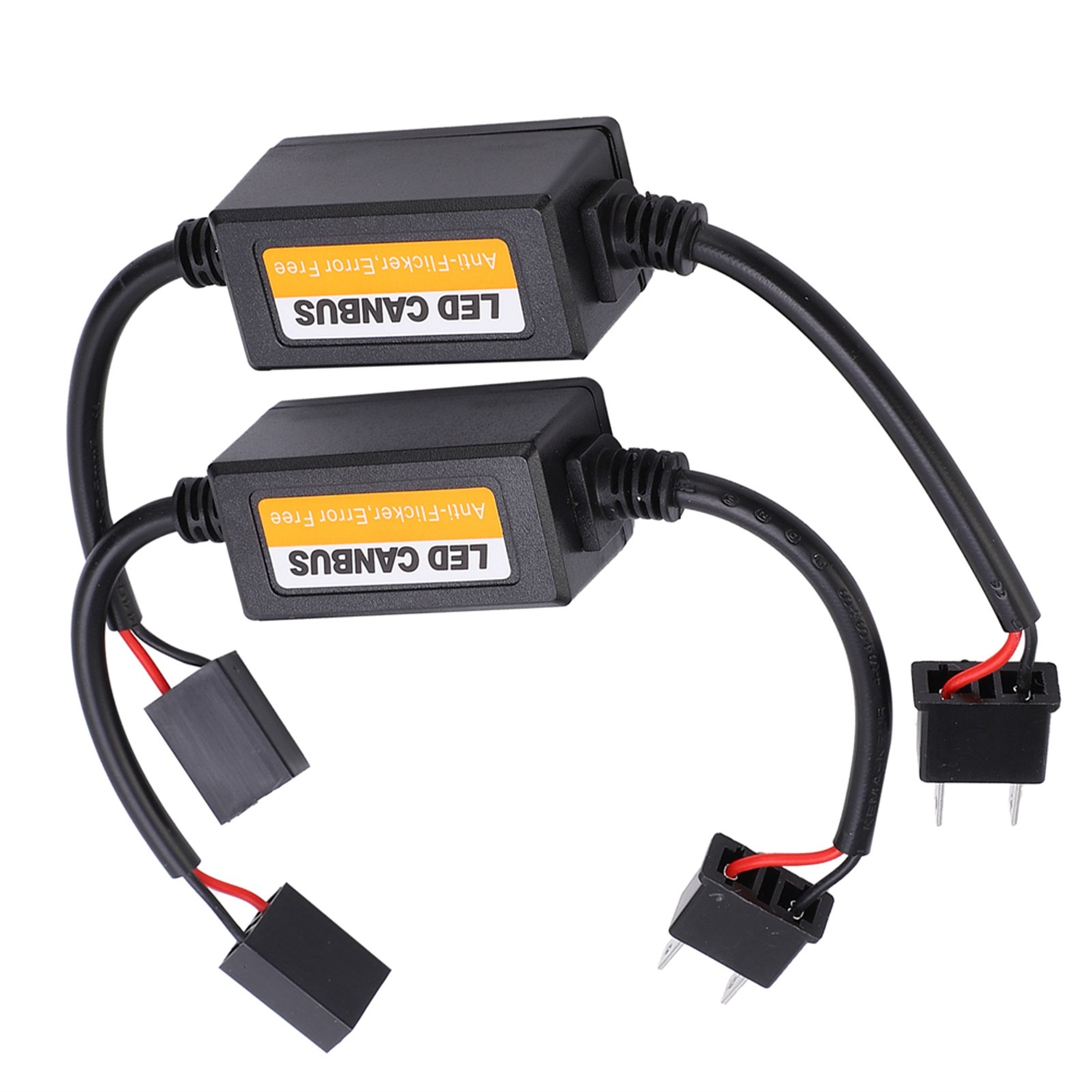 2Pcs LED Decoder Anti-Flicker Solution For H7 Headlights