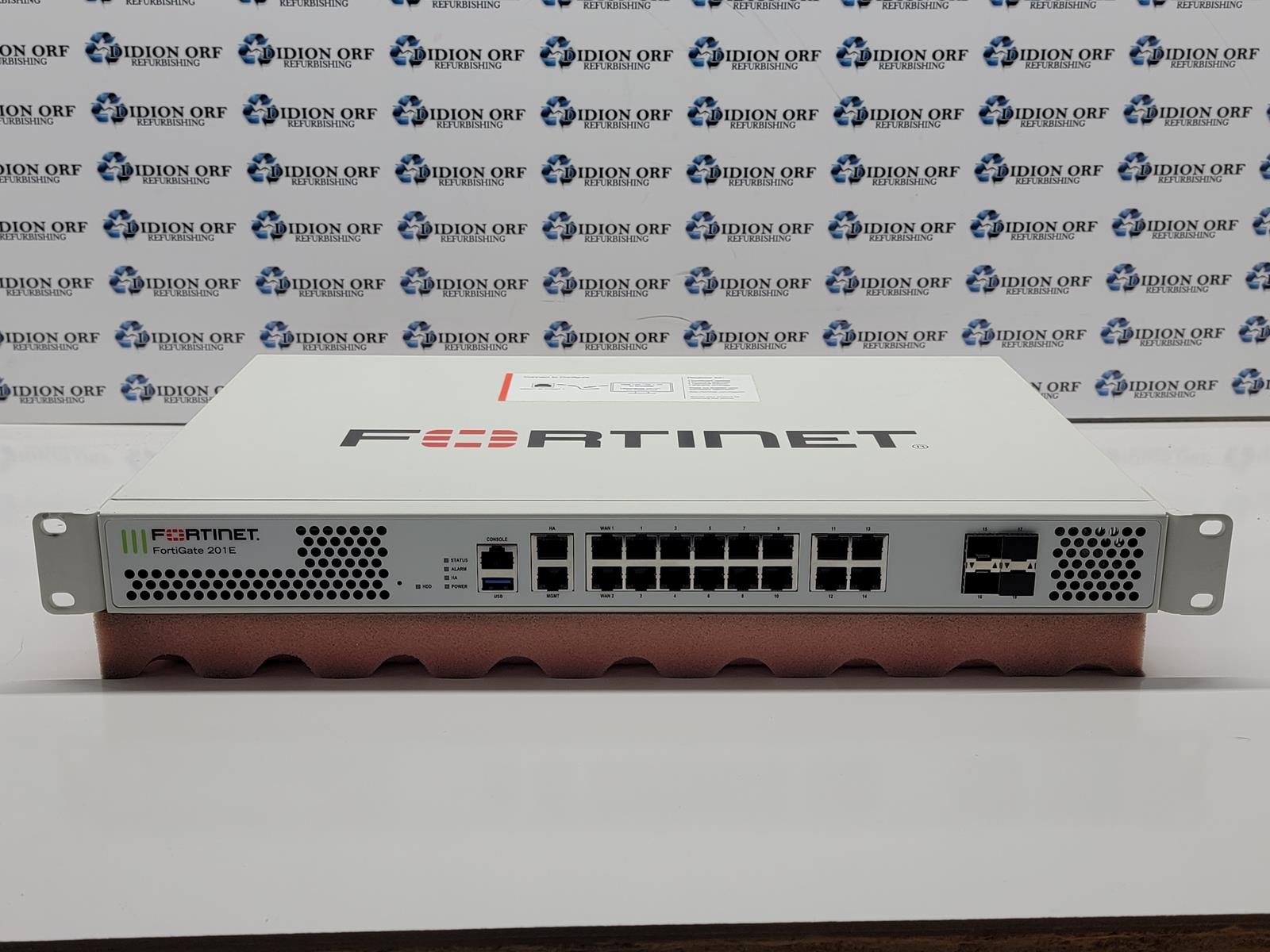 Fortinet FortiGate FG-201E 14x GE RJ45 & 4x SFP Network Firewall, SKU 20177