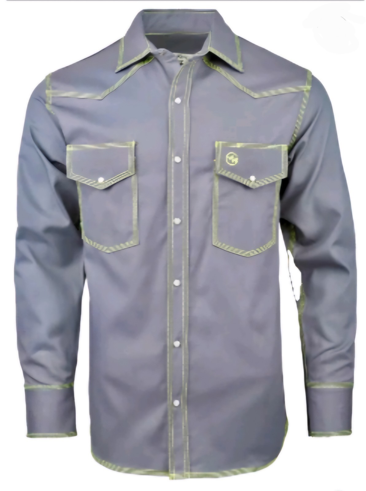 Western Welder Classic Work Shirt Pearl Snap Triple Stitched Non FR Size Small