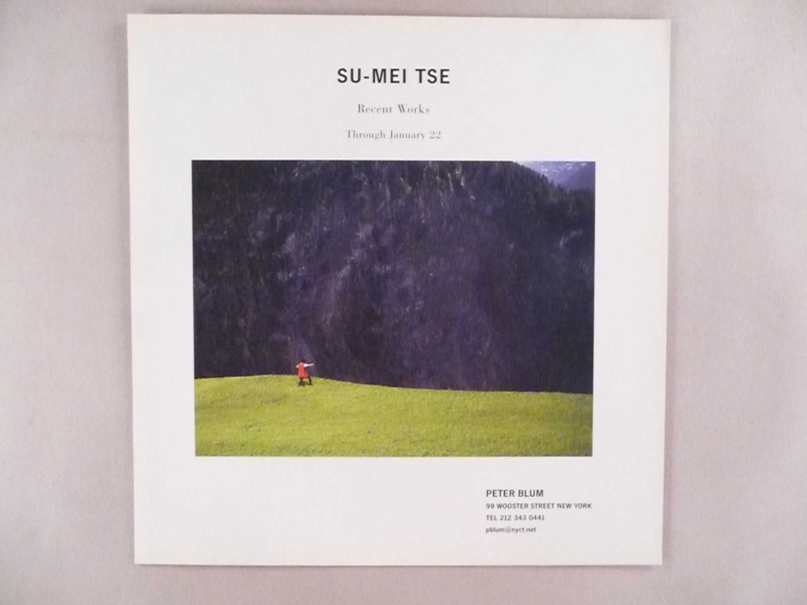 Su-Mei Tse MAGAZINE AD - 2004