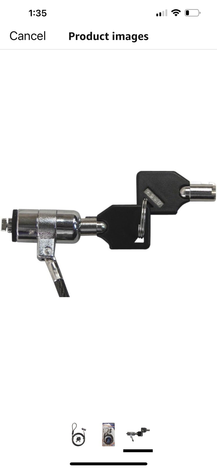 Sendt Notebook Security Cable