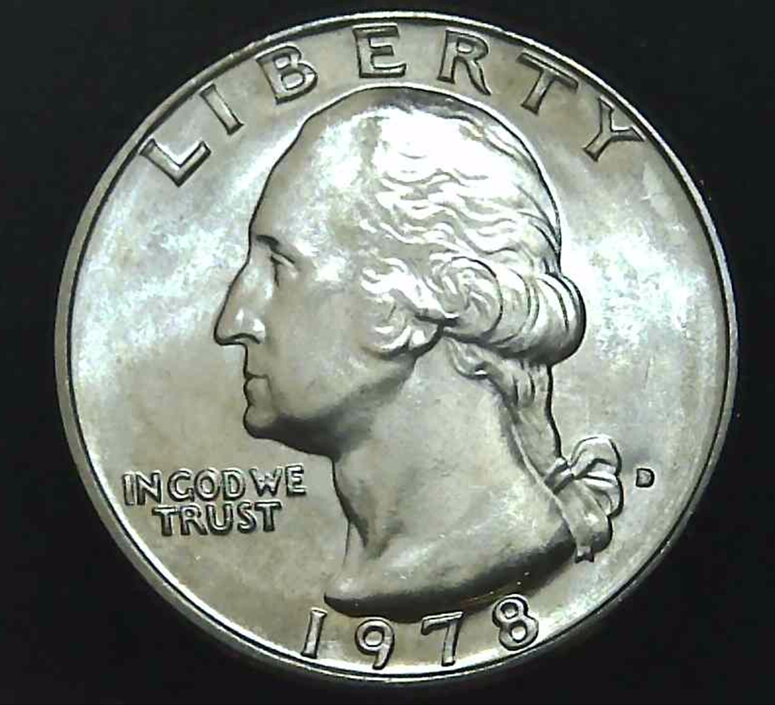 1978-D 25C Washington Quarter BU CN CLAD MS 24sr0930