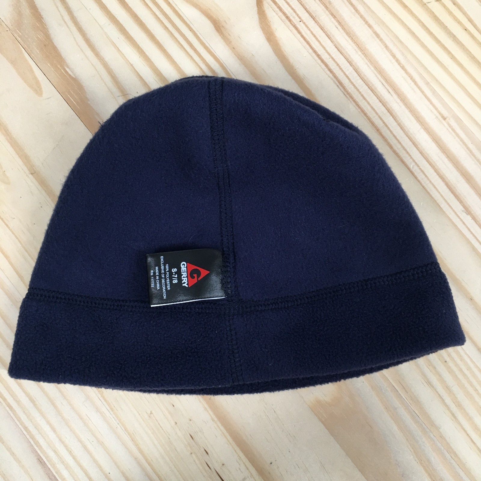 Gerry Winter Beanie Hat Child S- 7/8 Adjustable Polyester Blue