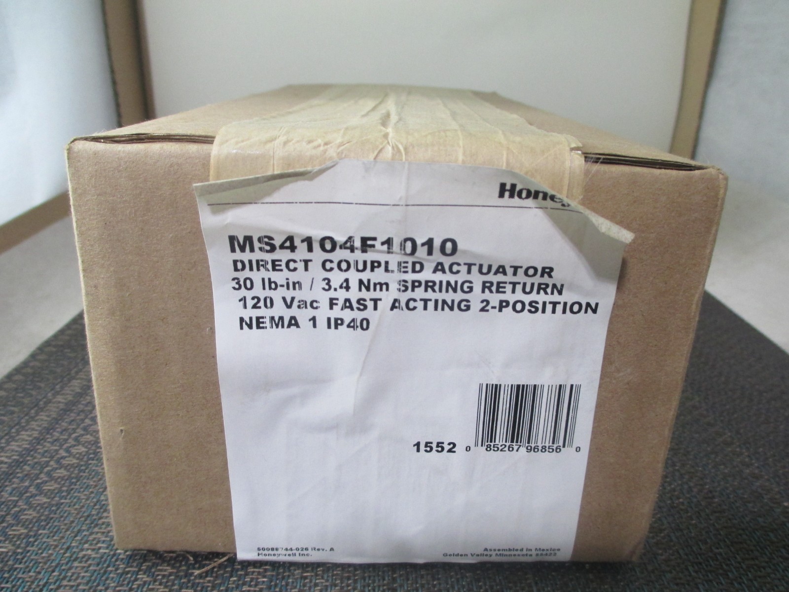 Honeywell MS4104F1010 Actuator NEW!