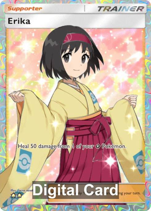 [DIGITAL Trade] Pokemon TCG Pocket Erika - Full Art