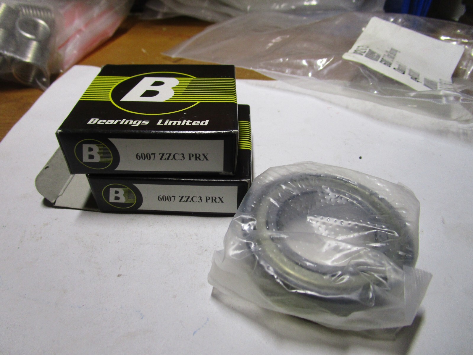 6007 ZZ/C3 PRX Miniature Precision Ball Bearings QTY 2