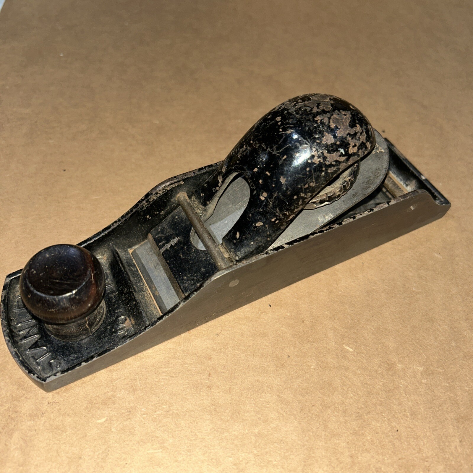 Vintage Stanley No. 130 Double End Block Plane ￼ Stanley V logo 1910 to 1914