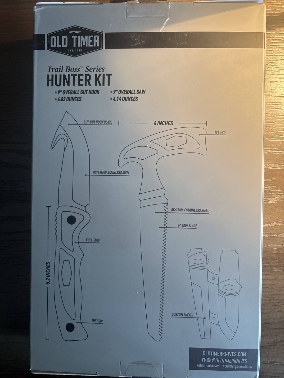 Old Timer Trail Boss Series Hunter Kit