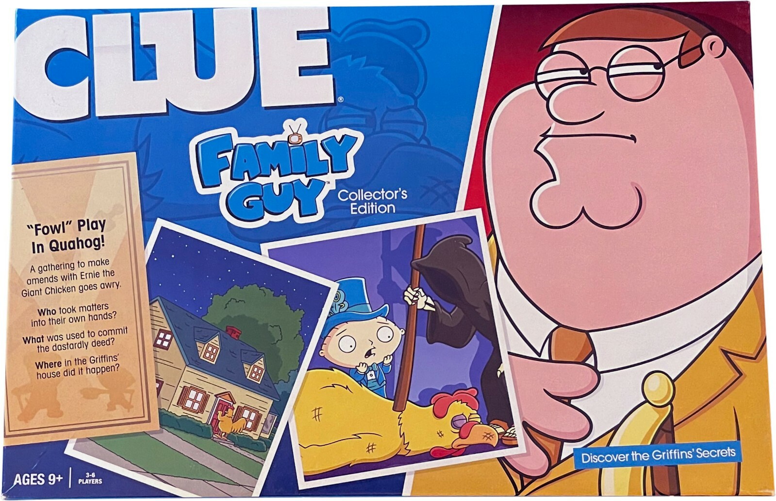 Family Guy Clue 2010 Individual Replacement various pcs., Hasbro Board Game