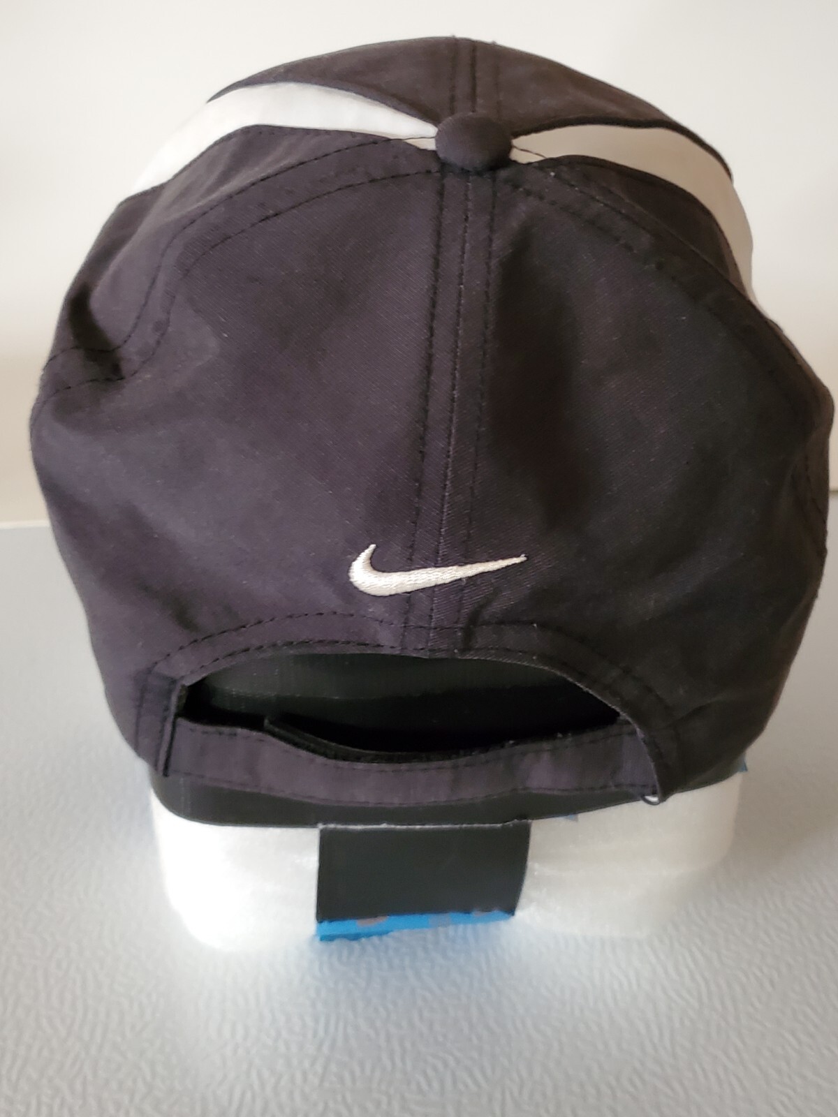 Michelin NIKE Golf Hat RARE Adjustable Black & White Minor Fading & Stains