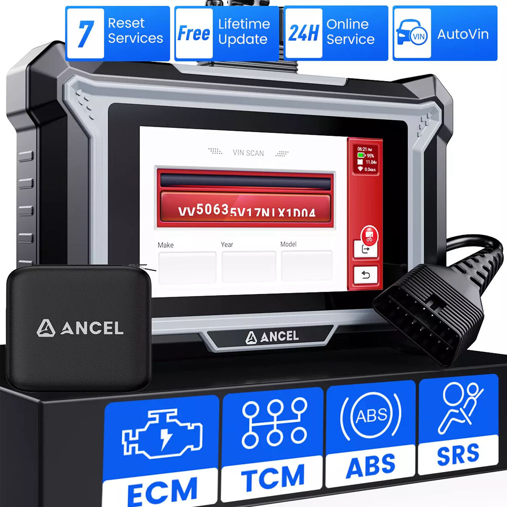 Automotive Scanner OBD2 Code Reader ABS SRS Transmission Engine Diagnostic Tool