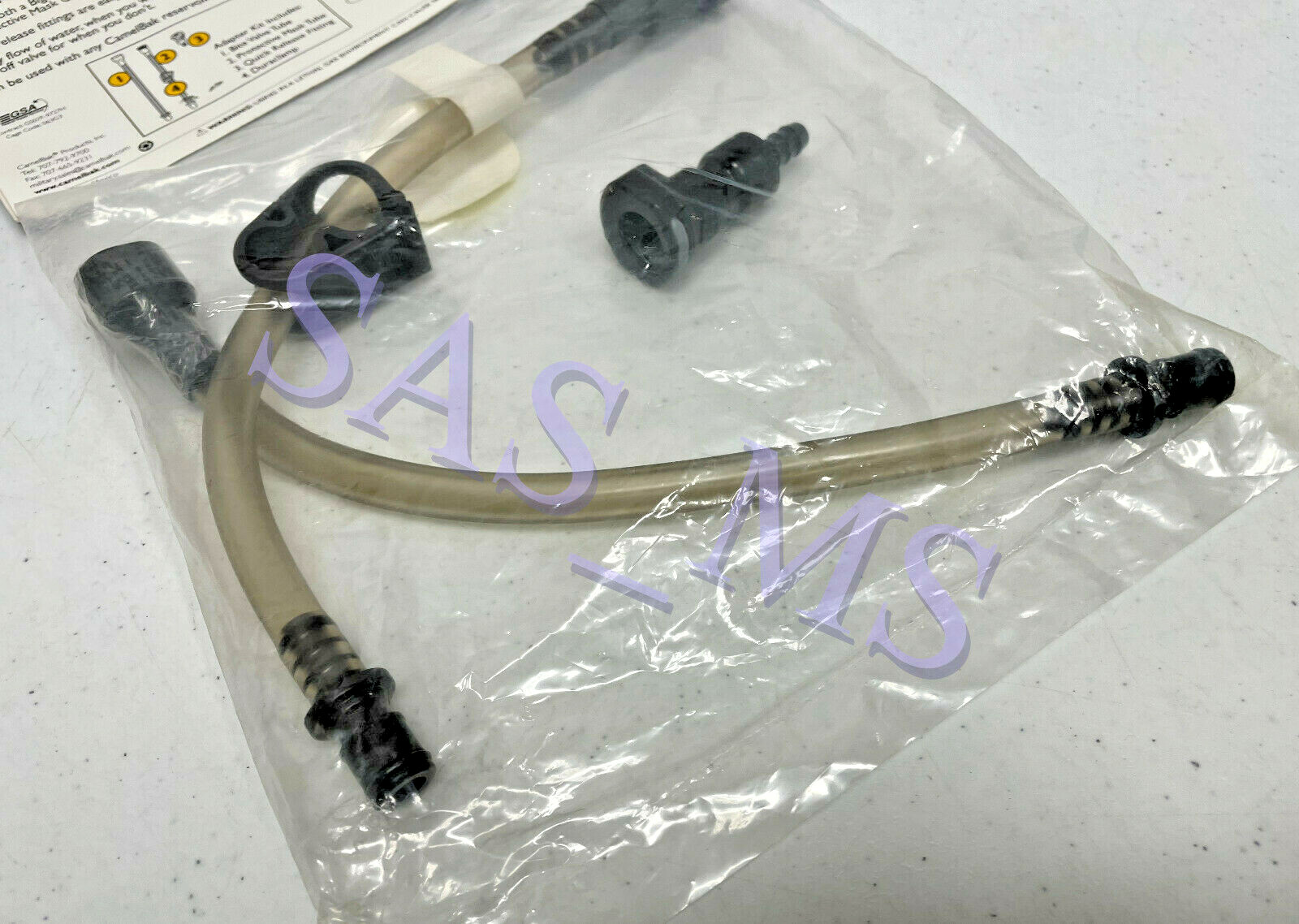 CAMELBAK PROTECTIVE MASK ADAPTER KIT W/BLADDER BITE VALVE RESERVOIR NEW