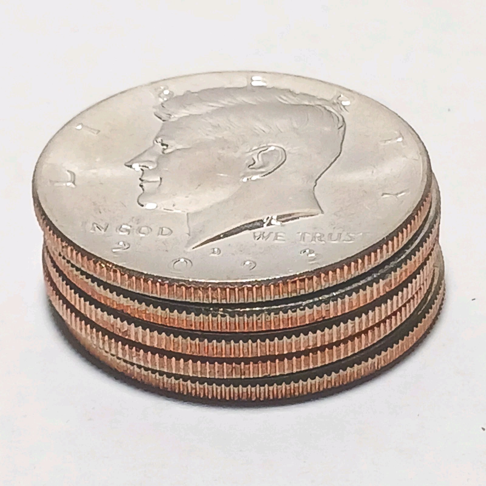 2023 D Half Dollar AU (5) Kennedy Half Dollars 50 Cent Coins