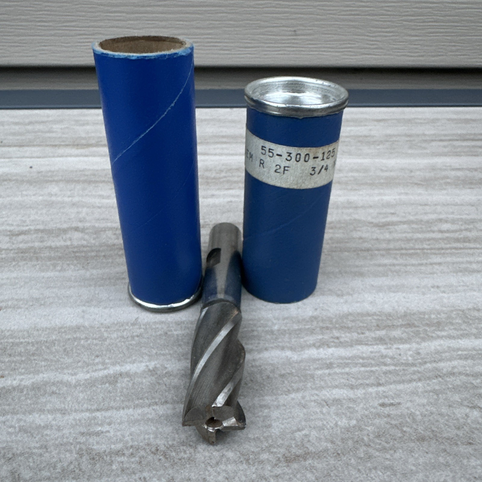 fowler 55-300-125 sem R 2F 3/4 X 5/8  endmill Vintage new