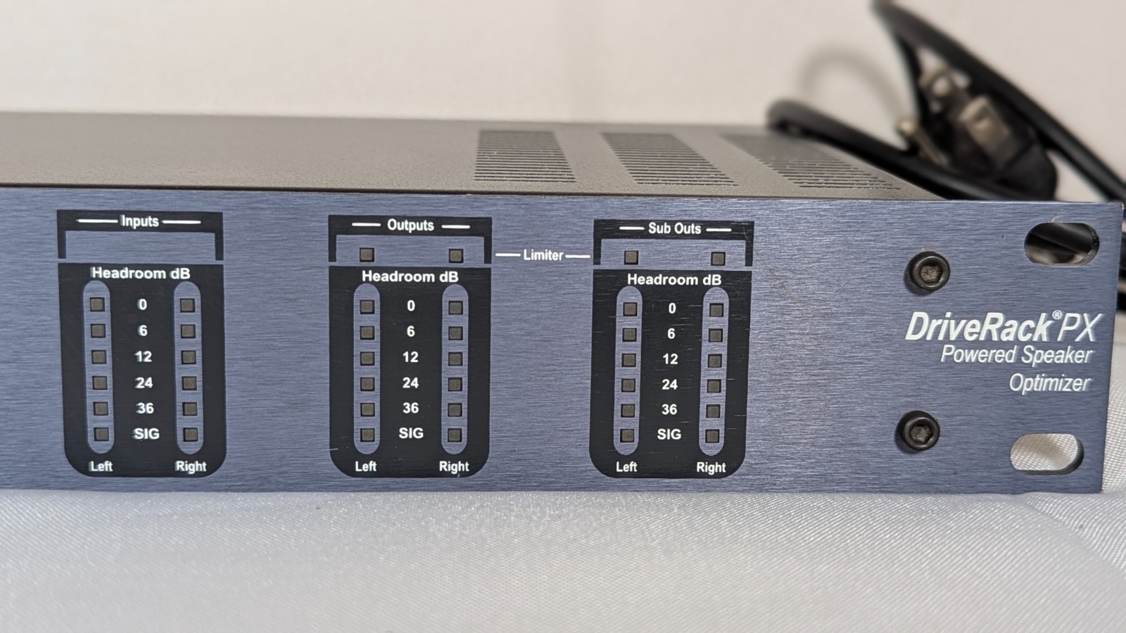 DBX DriveRack PX Powered Speaker Optimizer - Studio Liquidation