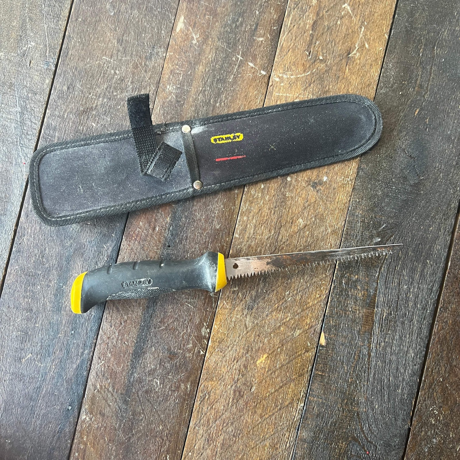 Stanley Drywall Jab Saw Knife with Sheath