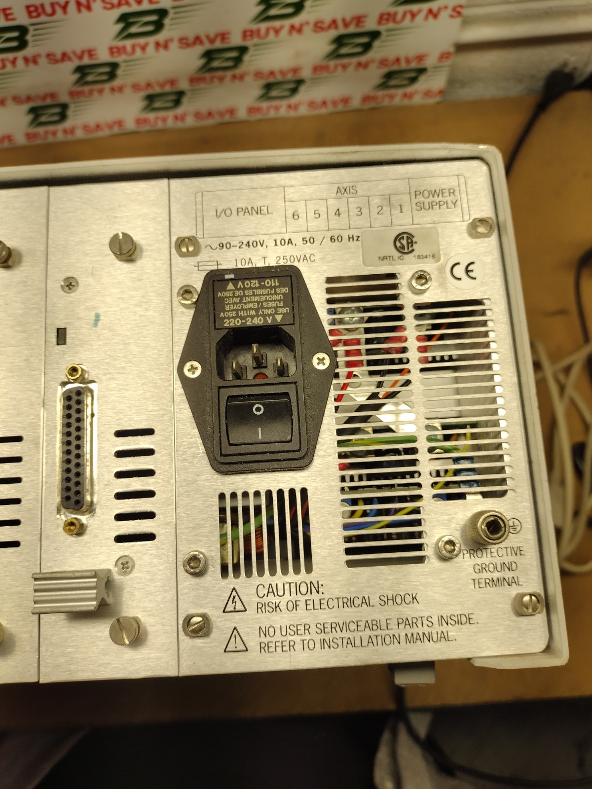 Newport Universal Motion Controller/Driver ESP7000 "PwrsOn" No Display - PARTS
