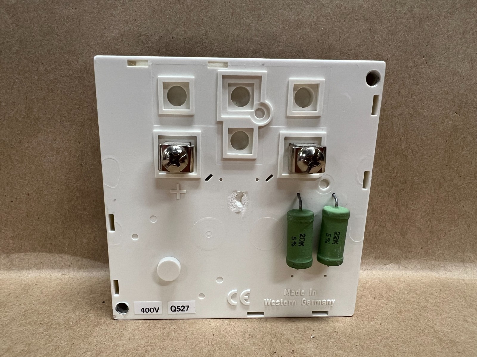 M&W Voltmeter 0-400V