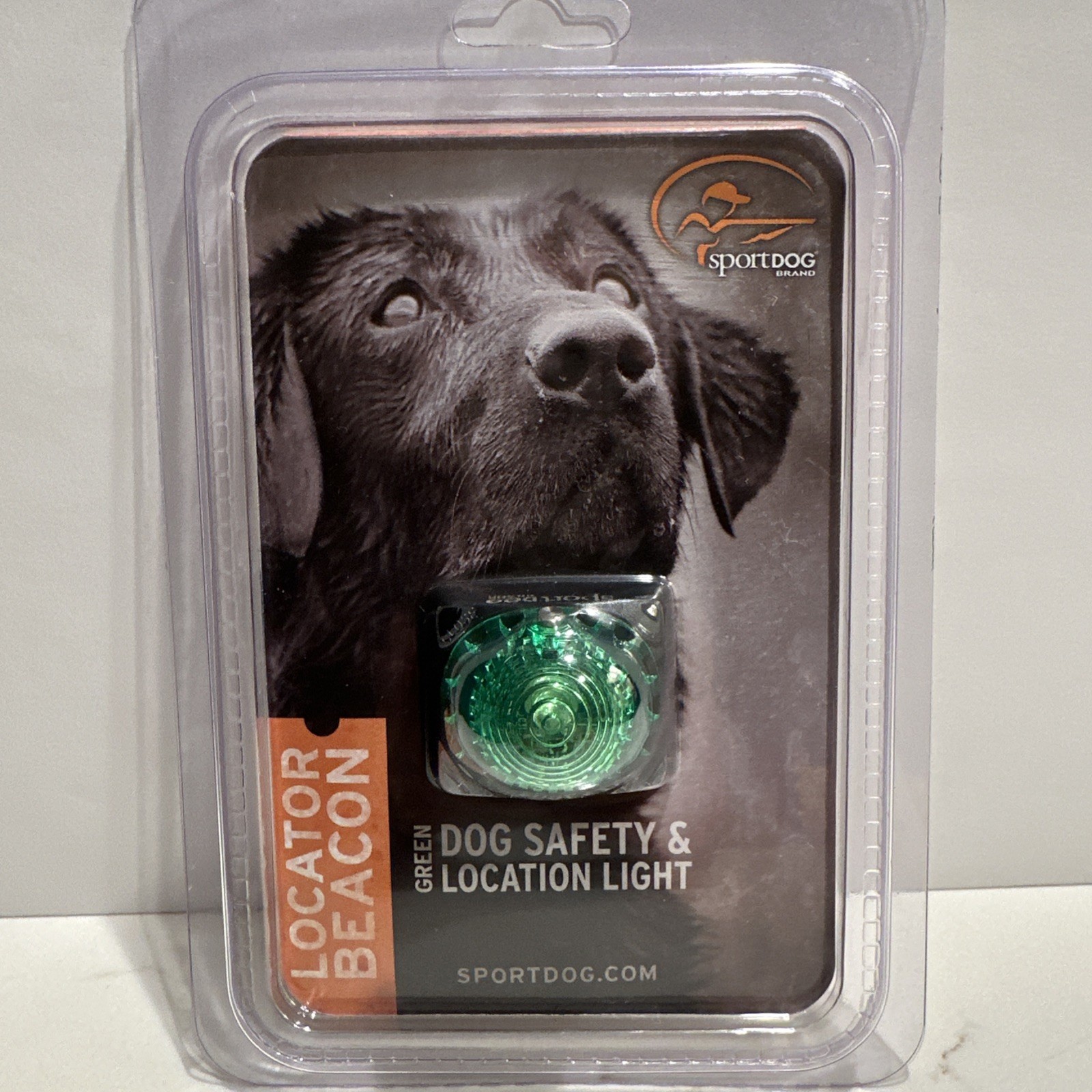 SportDOG Locator Safety Beacon Green Dog Collar Light Walking Hunting Hiking