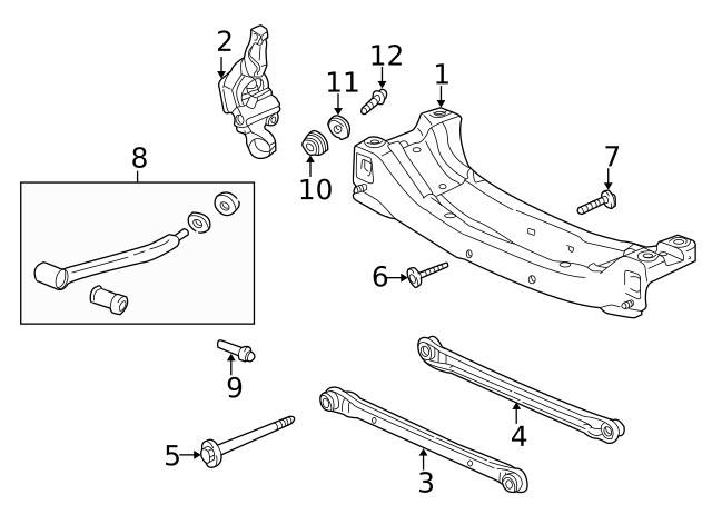 Genuine GM Knuckle 18060633