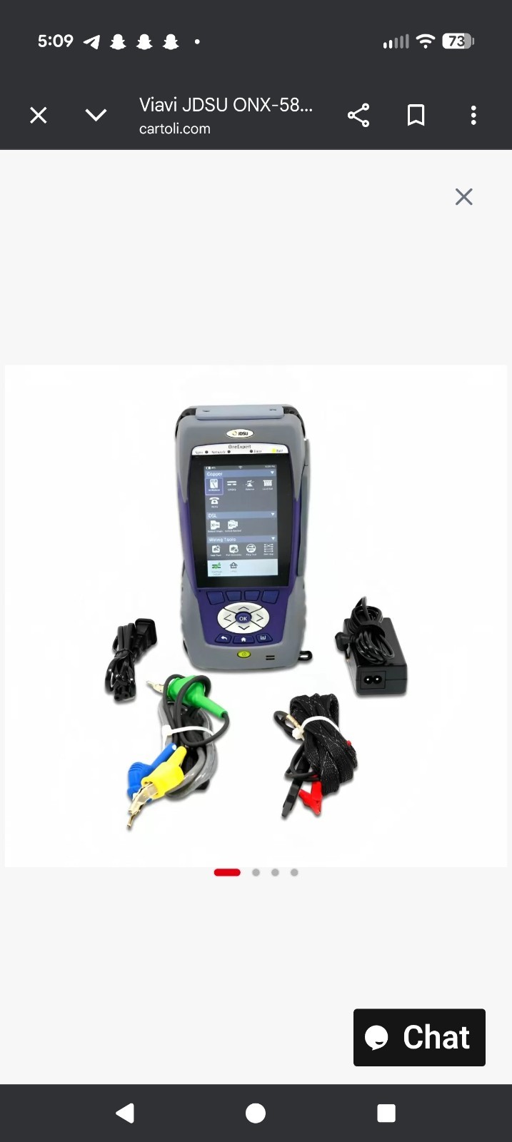 Viavi Jdsu ONX-580P One Expert Tester Kit