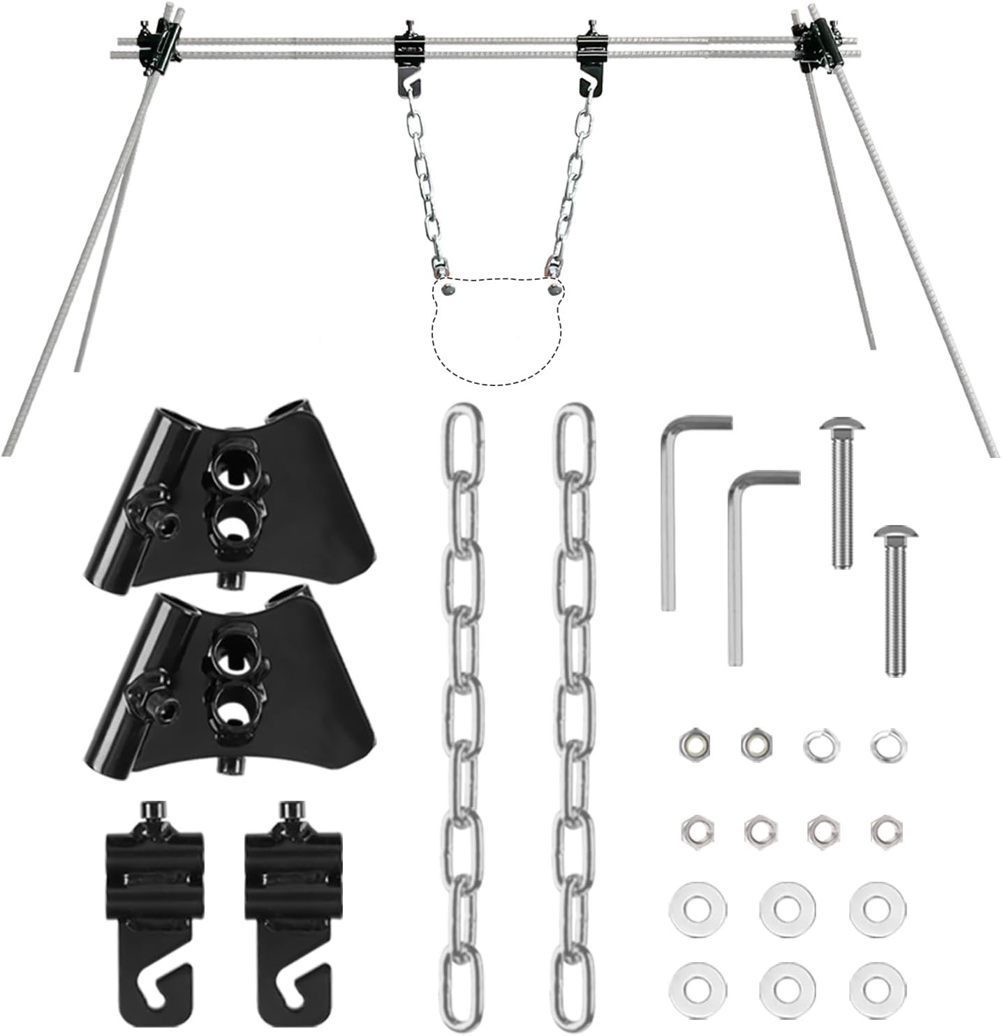 Highwild Rebar A – Zielständer-Halterungen und Ziel-Montageset