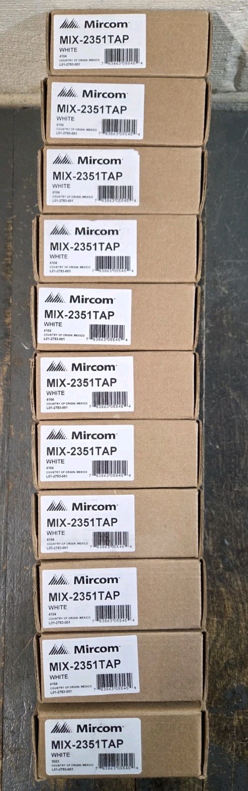 MIRCOM MIX-2351TAP ADVANCED PROTOCOL PHOTO SMOKE AND TEMPERATURE SENSOR 11 AVAIL